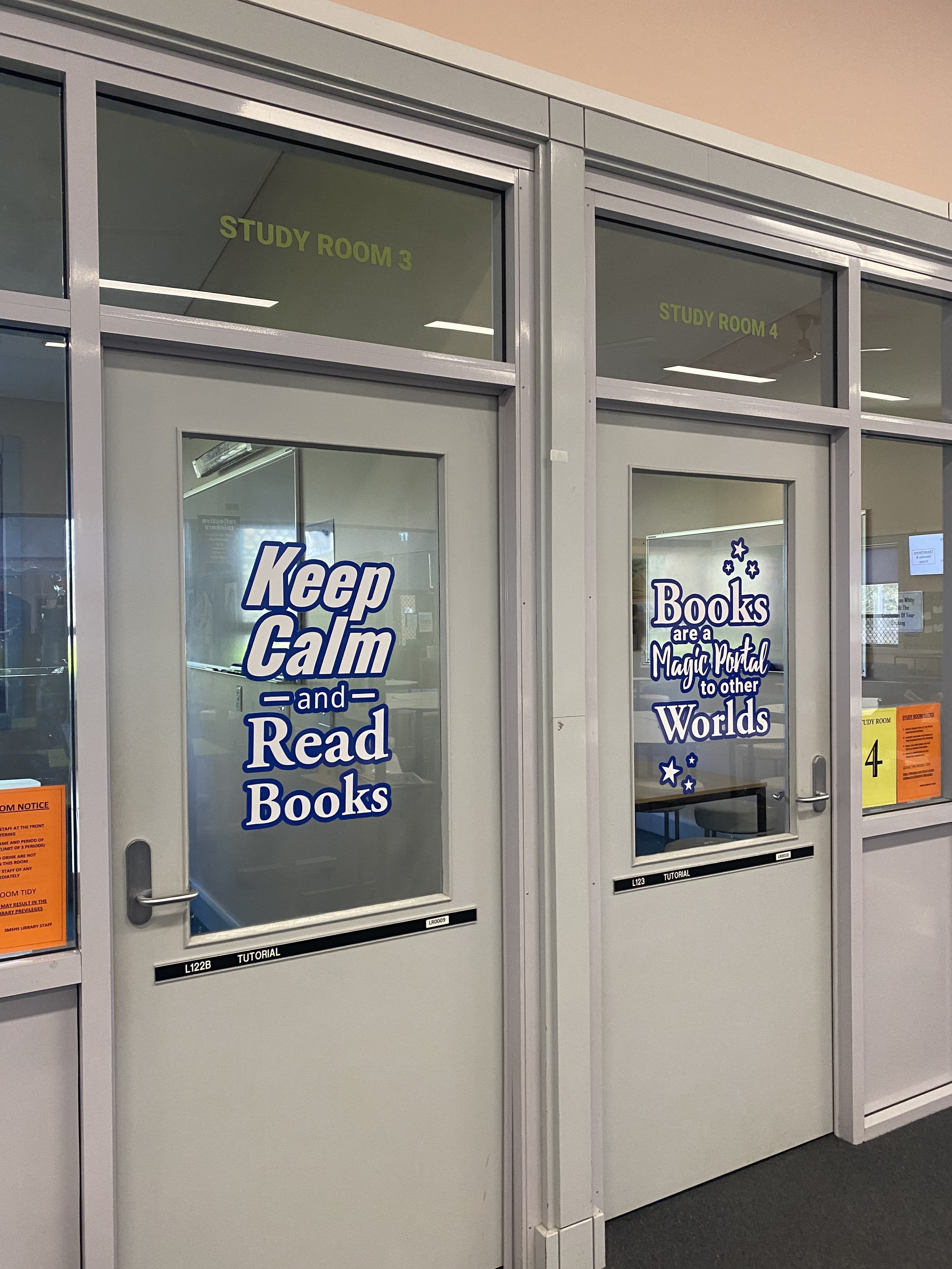 Library Window Decals Signarama- Penrith