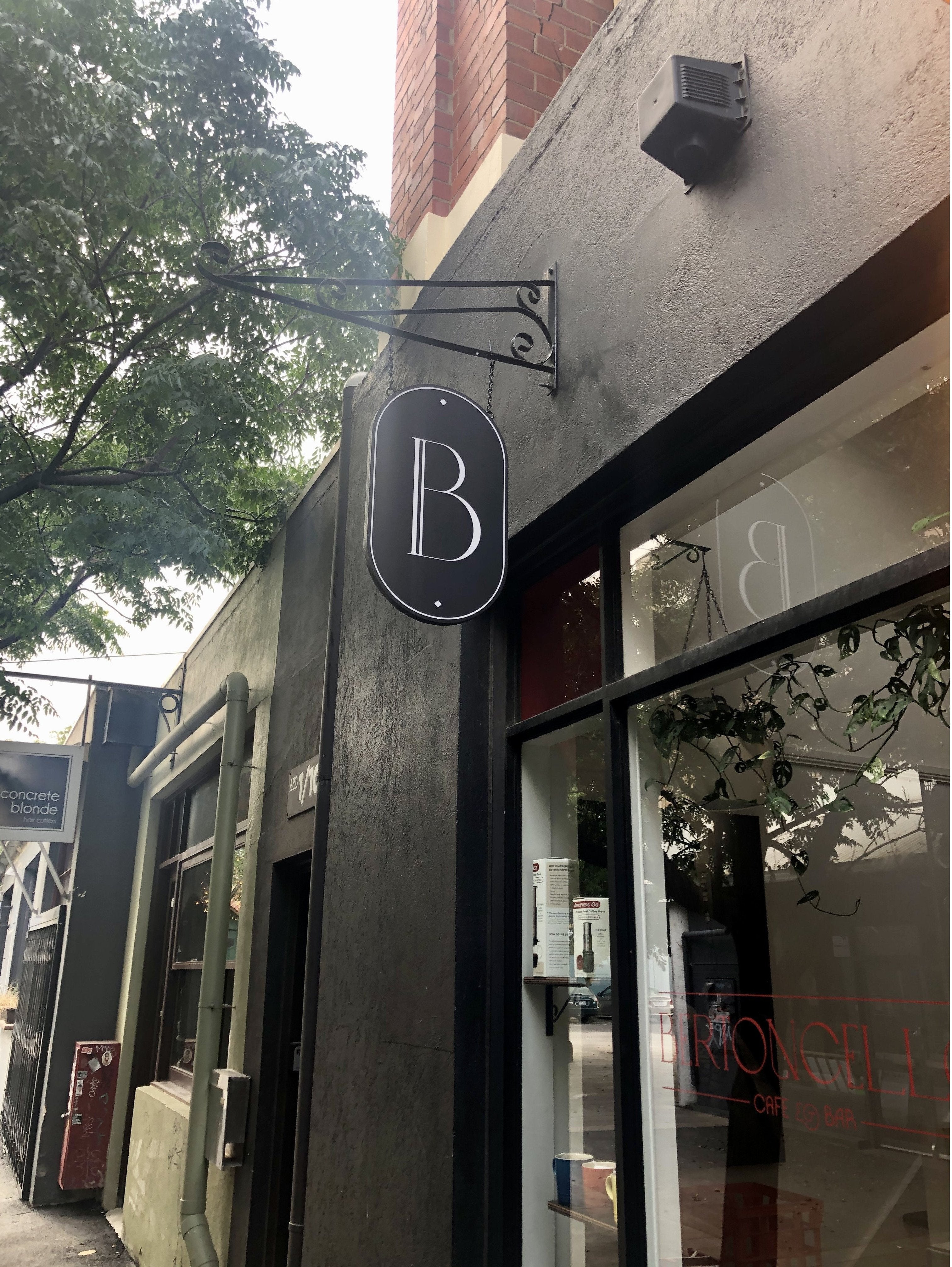 Hanging Signage - Bertoncello - Brunswick