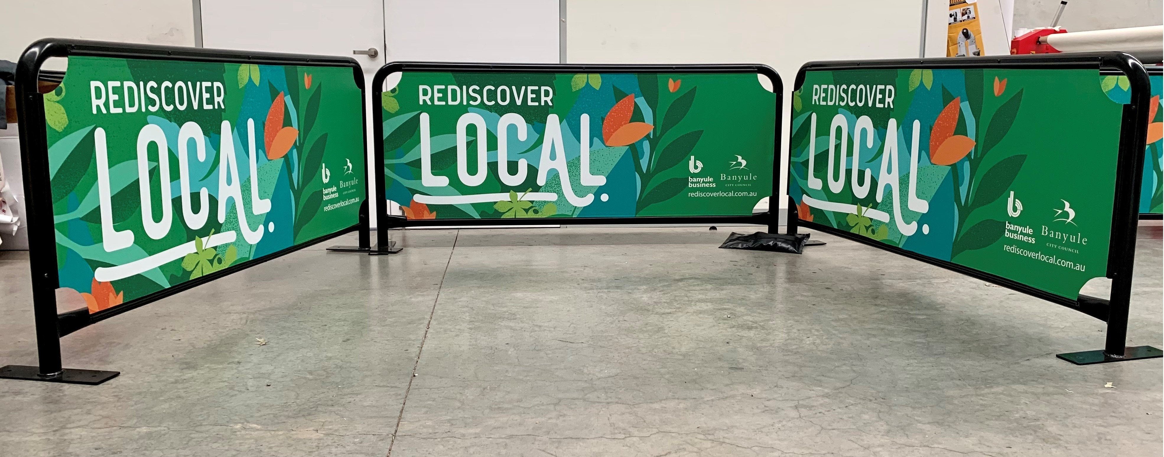 Café Barriers - Rediscover Local - Banyule City Council