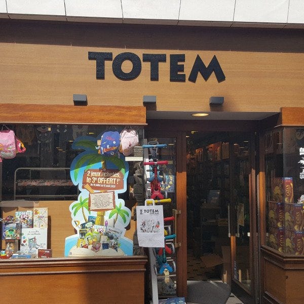 Enseigne bois _ TOTEM