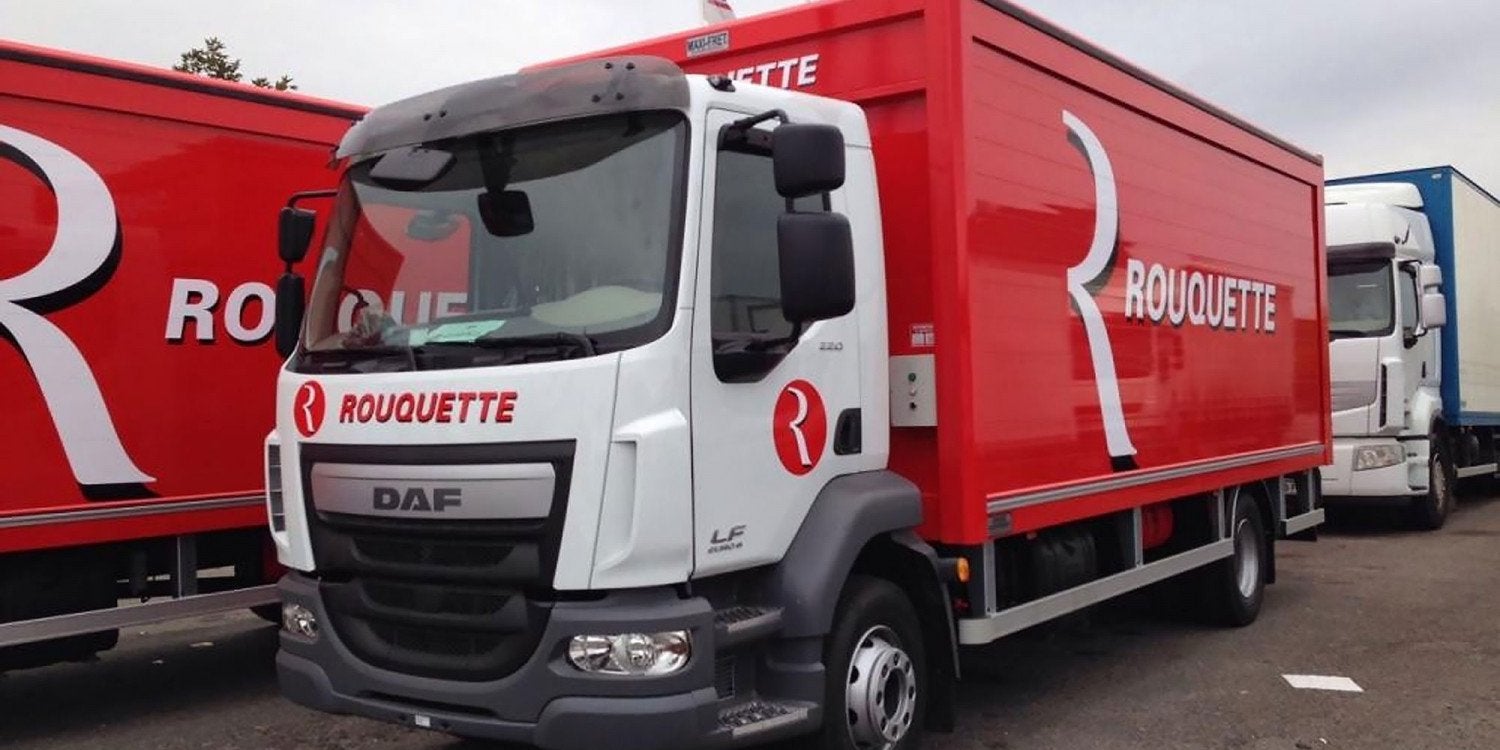 Lettrage camion