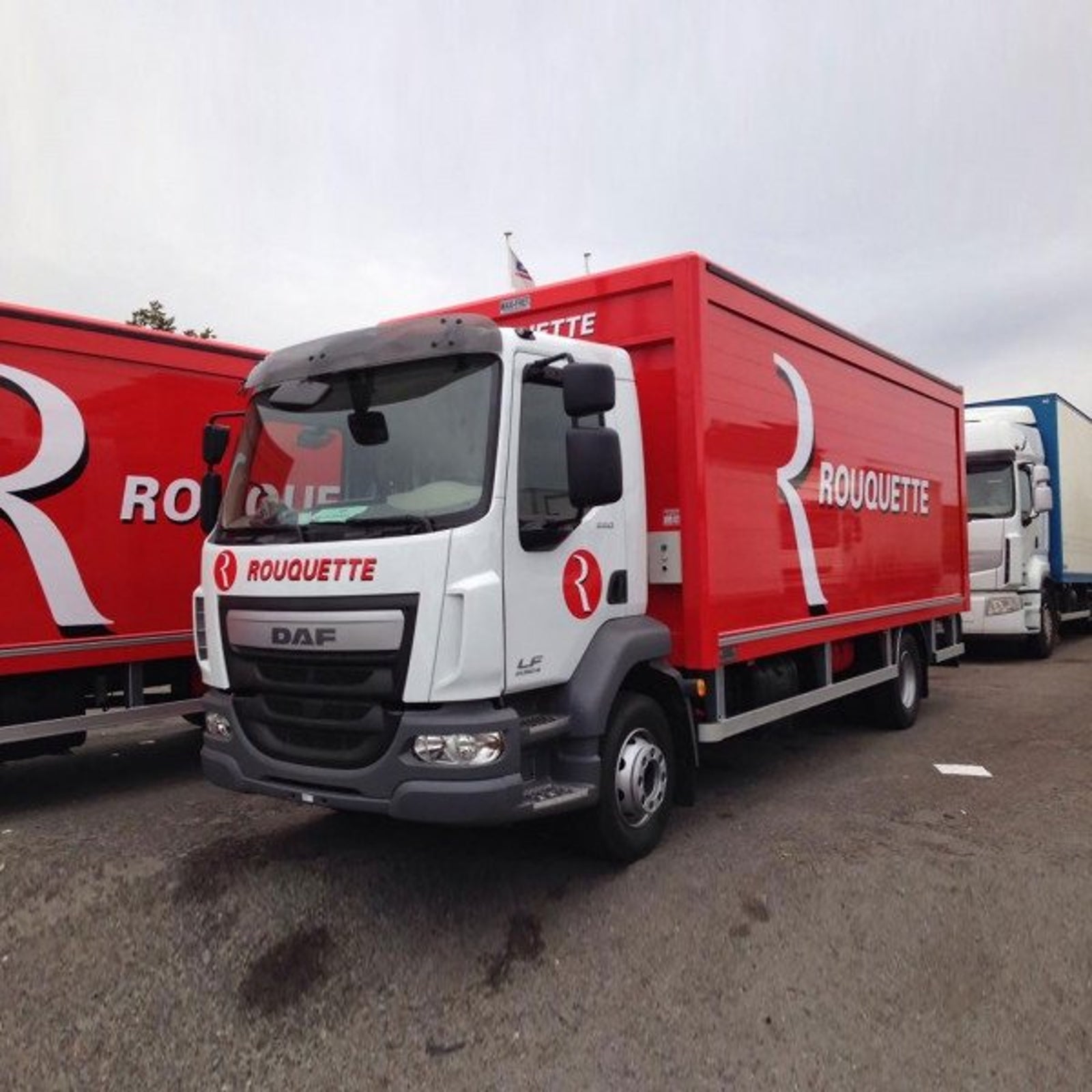 Lettrage camion