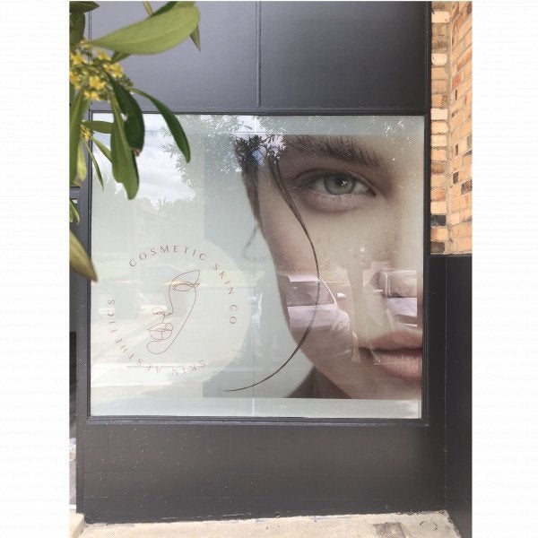 Window Frosting - Cosmetic Skin Co