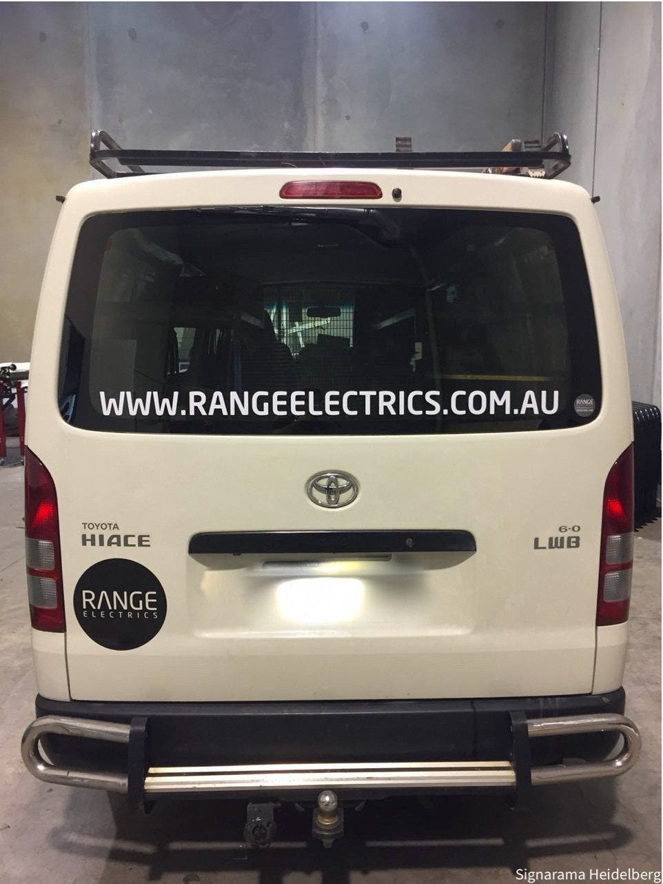 Vehicle Signage - Range Electrics