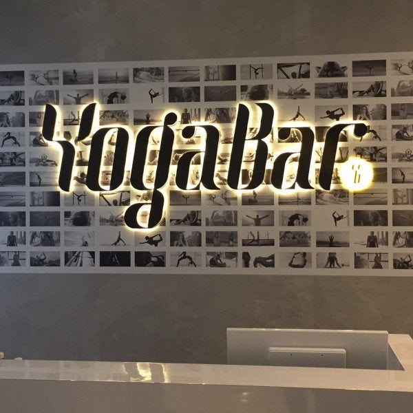 Illuminated Reception Signage