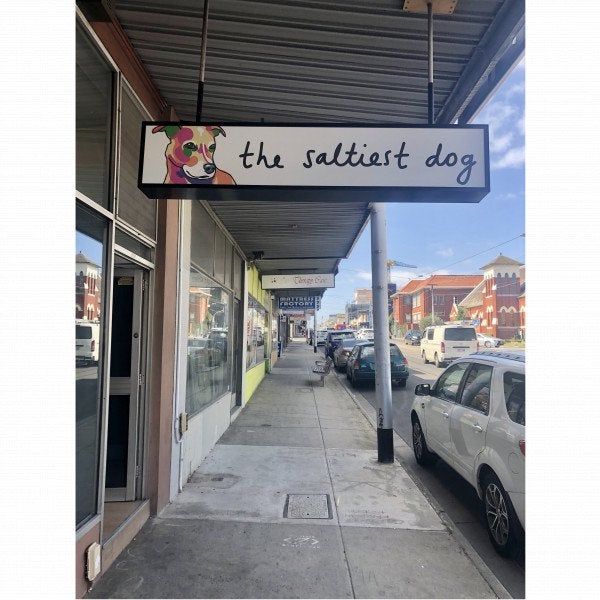 Hanging Signage - The Saltiest Dog - Thornbury