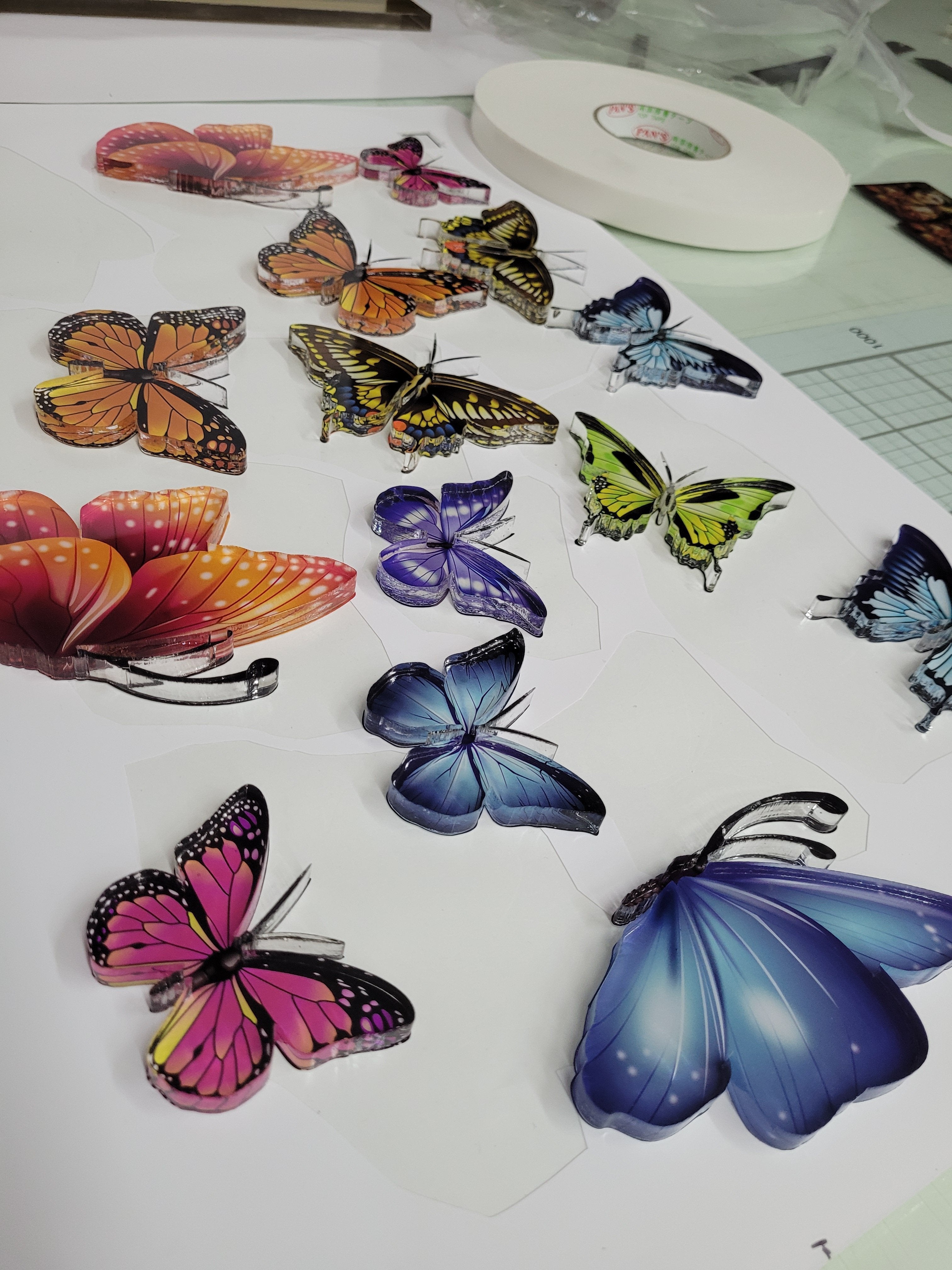 Love is like a butterfly, 3D acrylic by Signarama CBD
