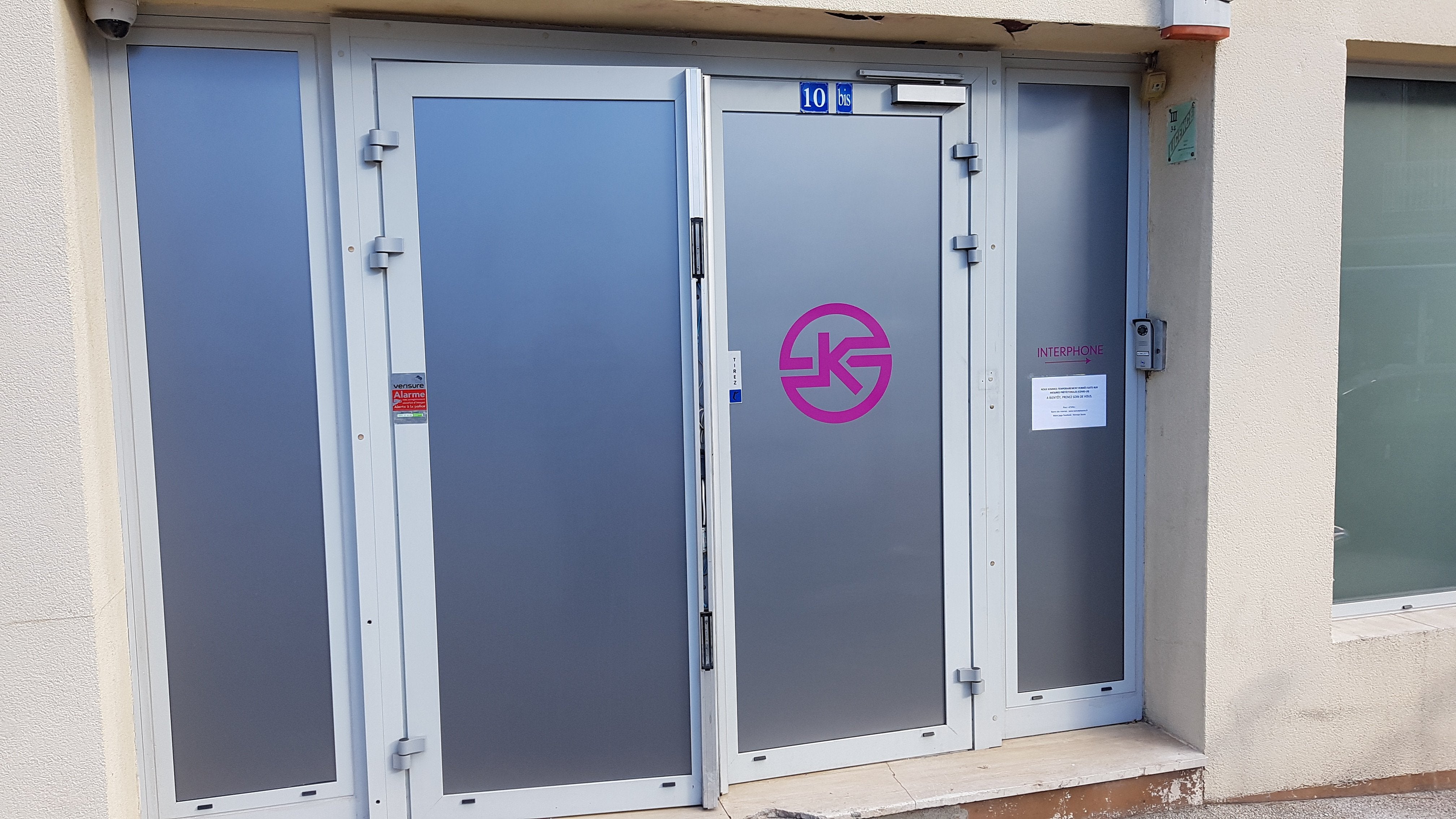 SIGNALÉTIQUE INTÉRIEURE-EXTÉRIEURE SAUNA