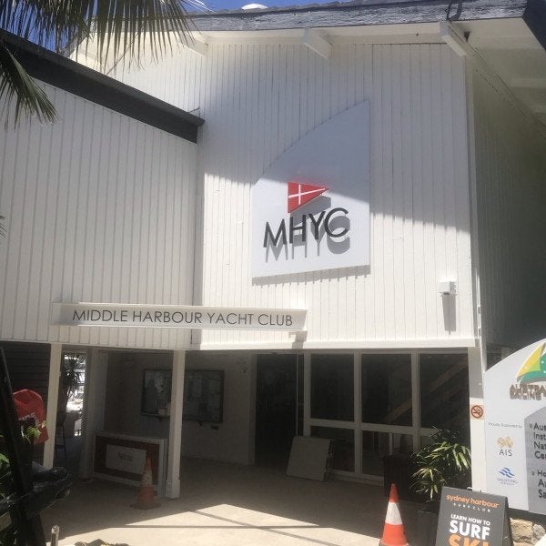 Middle Yacht Club - Fascia Signage