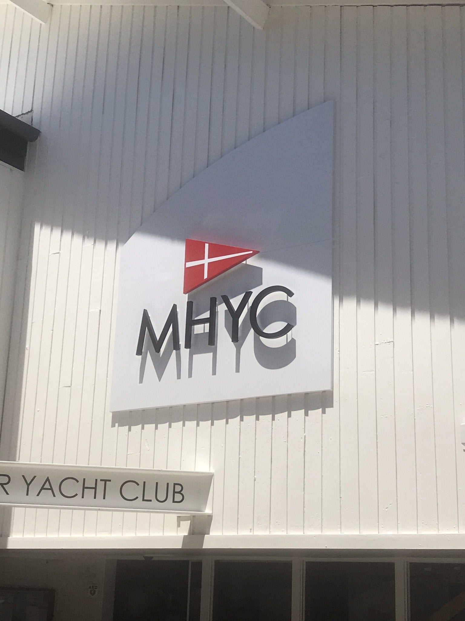 Middle Yacht Club - Fascia Signage