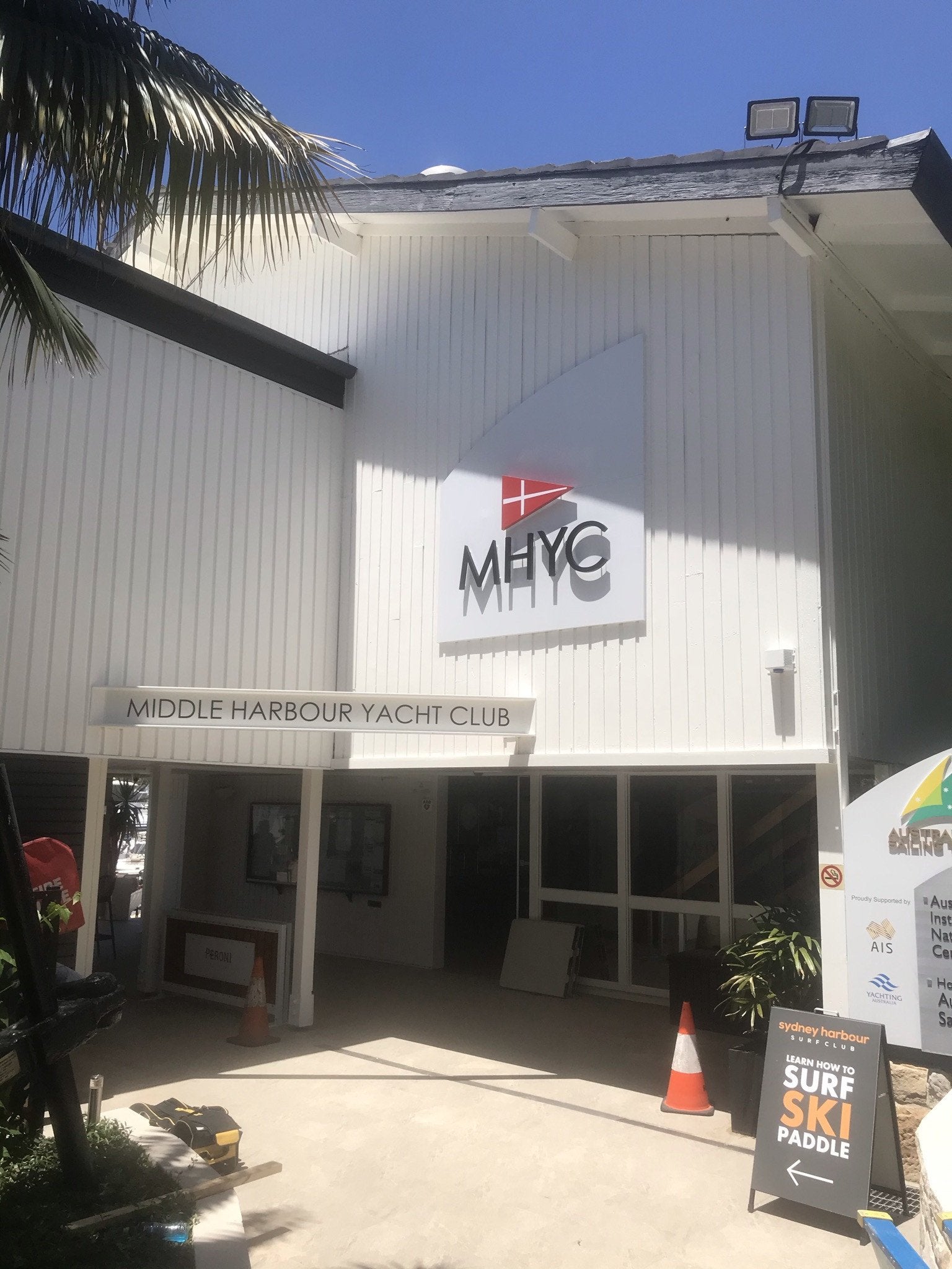 Middle Yacht Club - Fascia Signage
