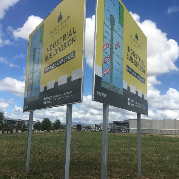 V shape Billboard