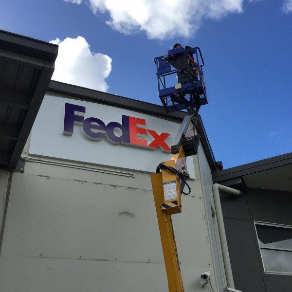 High Reach Installation