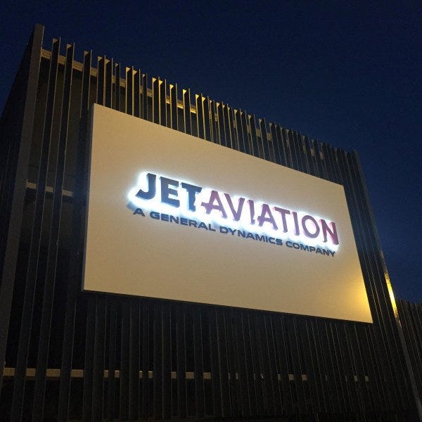 Jet Aviation Illuminated