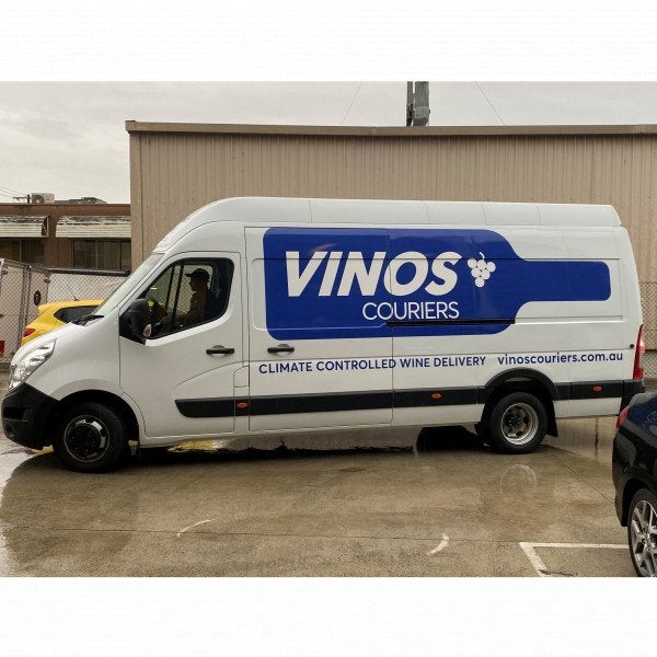 Van Signage - Vinos Couriers