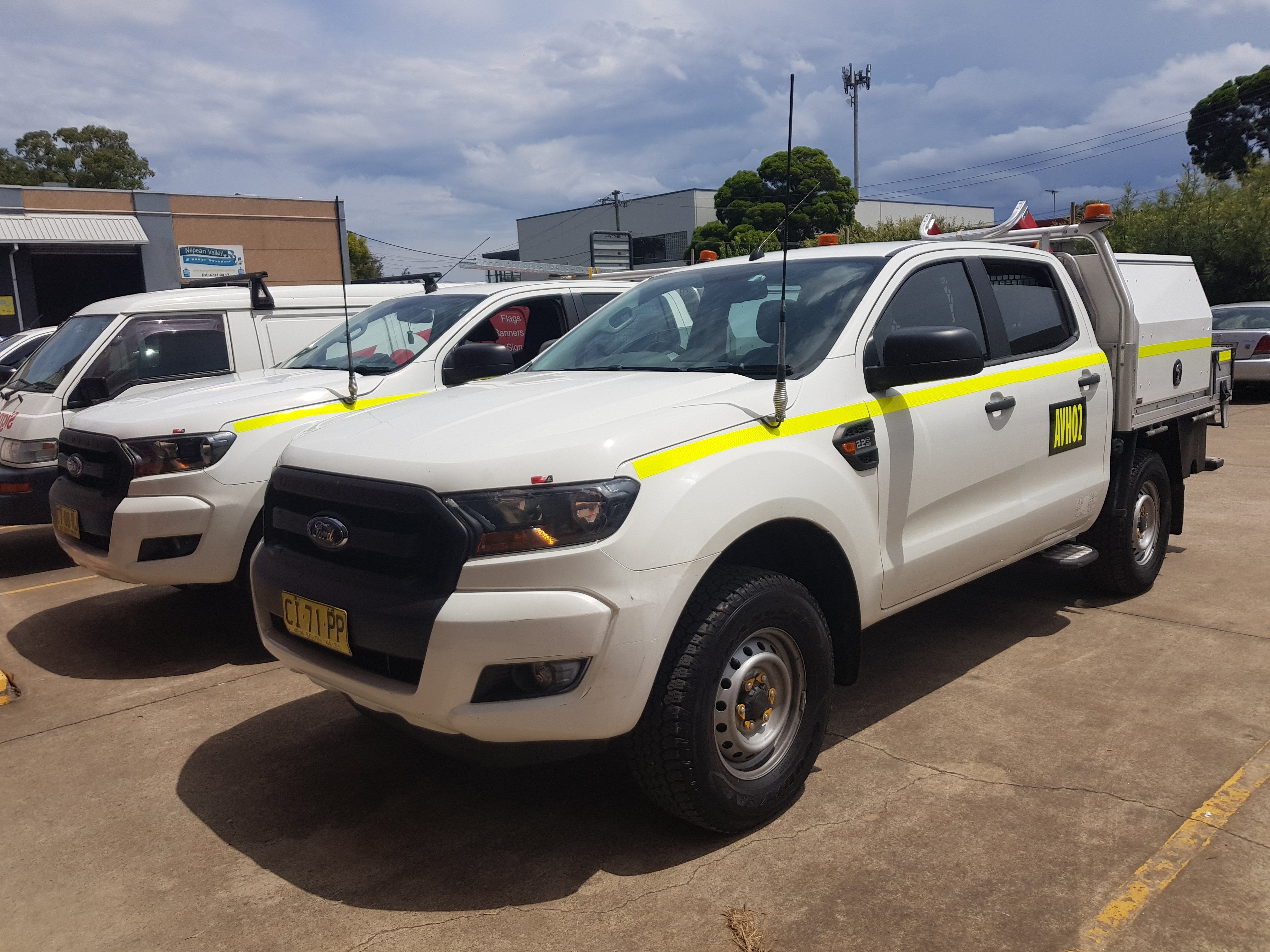 Reflective stripes and numbers- Signarama- Penrith