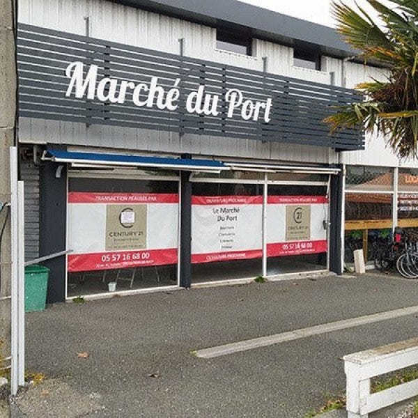 lettrage, enseigne, lettre découpée, Dibond