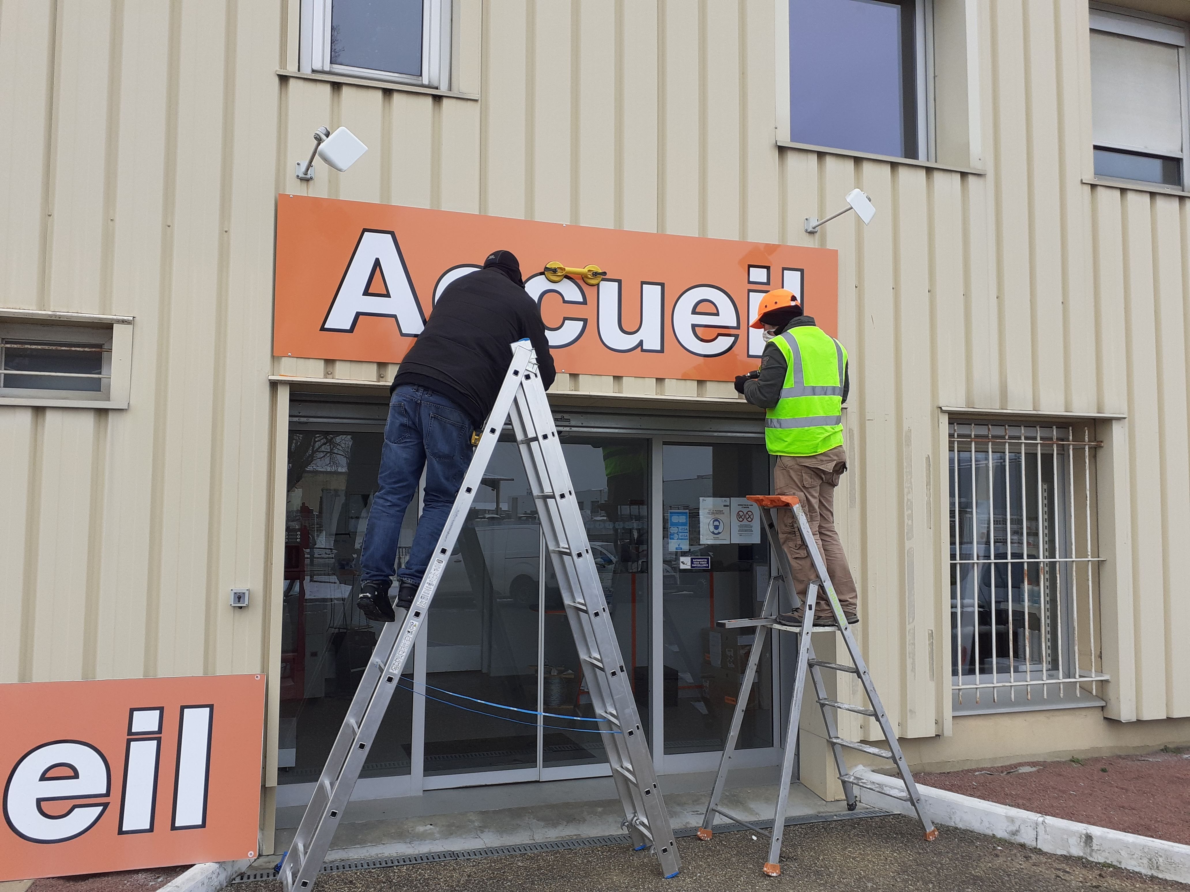 Rénovation Panneau 4x3m