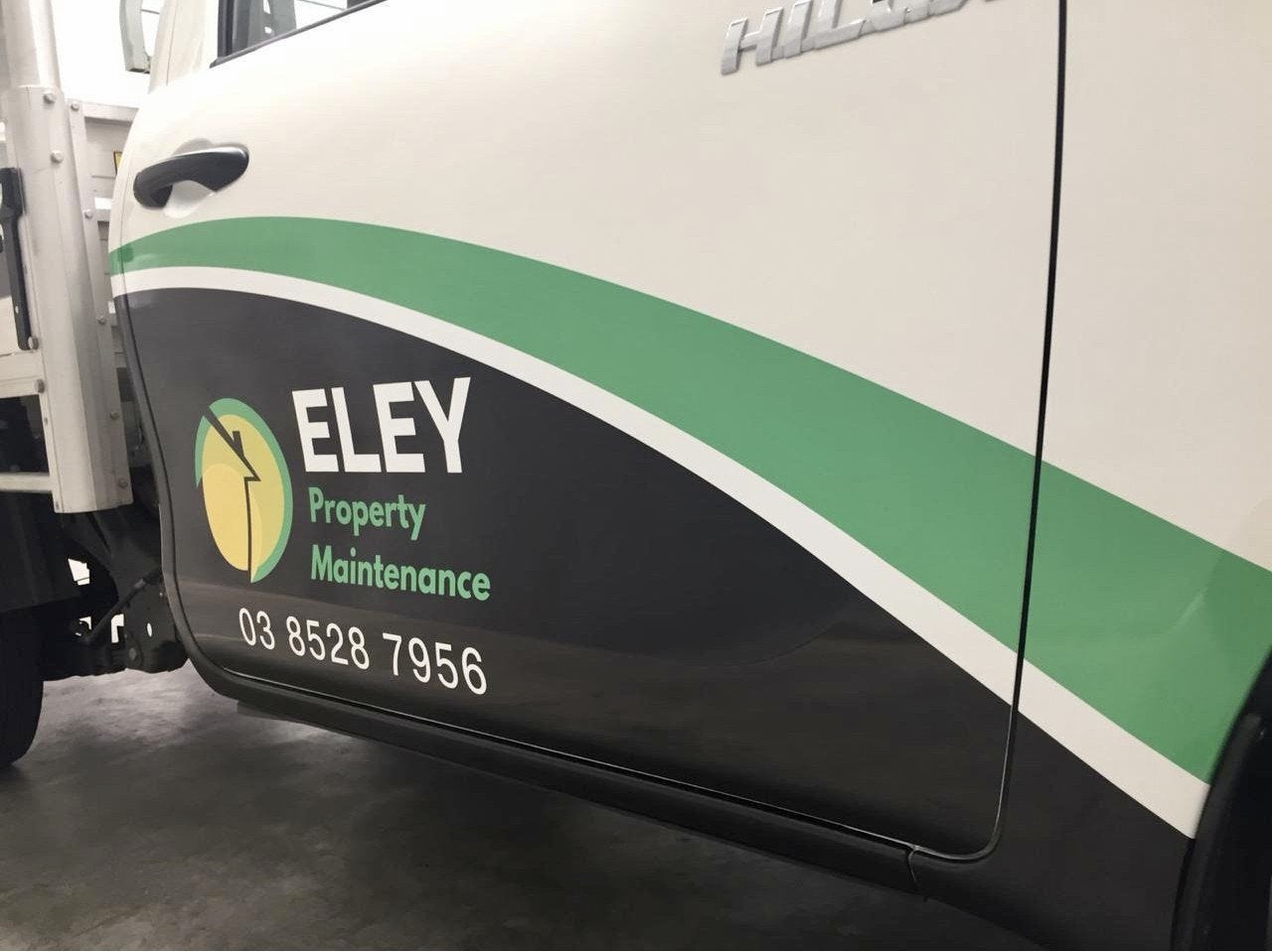 Vehicle Signage - Eley Property Maintenance