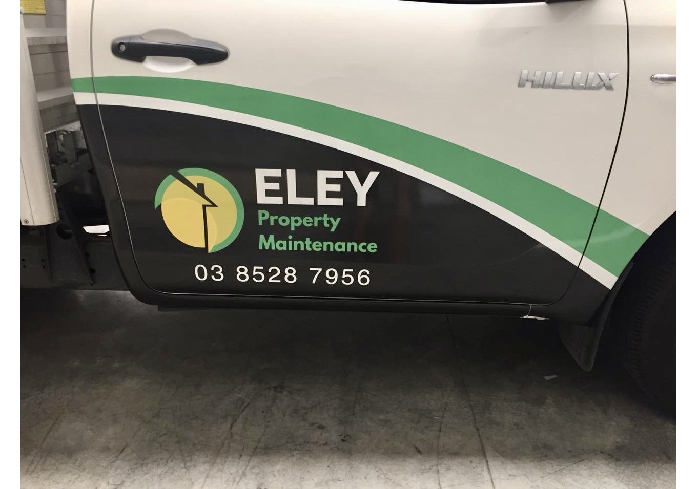Vehicle Signage - Eley Property Maintenance