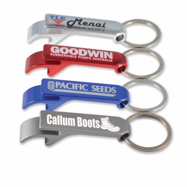 Custom Aluminium Economy Pop Top Keytag