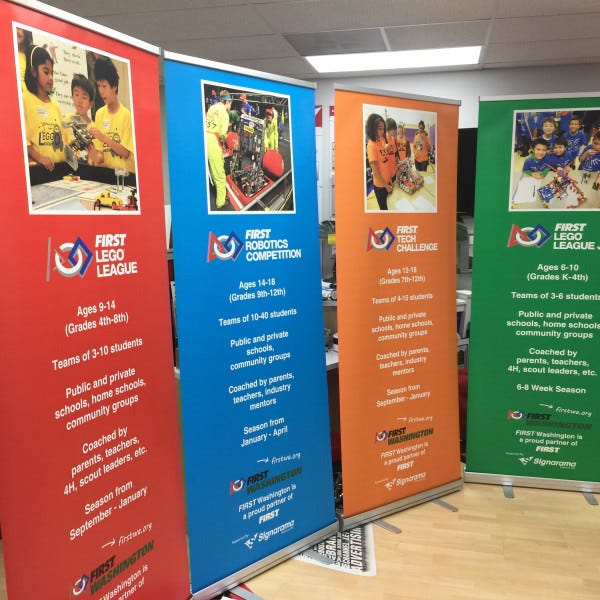 Pop-Up Retractable Banners