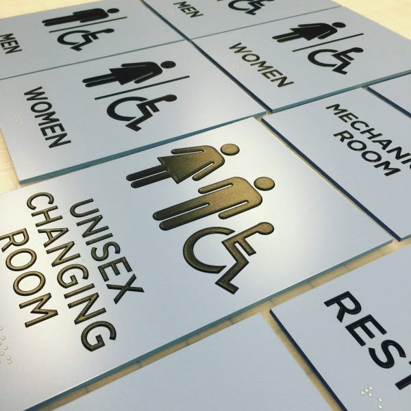 Custom Interior ADA Signs
