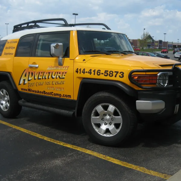 Vehicle Graphics Milwaukee Boot Camp from 2008 in Milwaukee, WI
