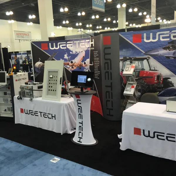 WEETECH Trade Show Display from 2016 in Gurnee, IL