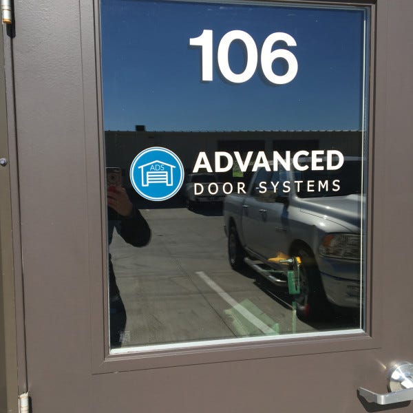 Advanced Door Systems Decals