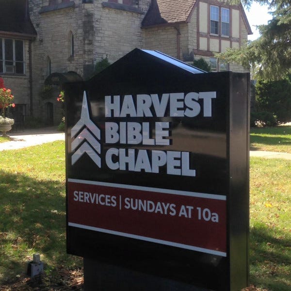 Harvest church monument