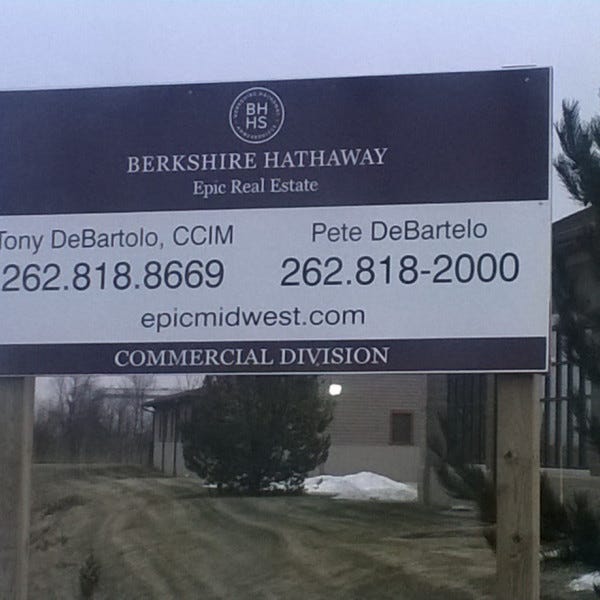 Berkshire Hathaway Post and Panel from 2016