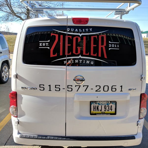 Ziegler Van wrap