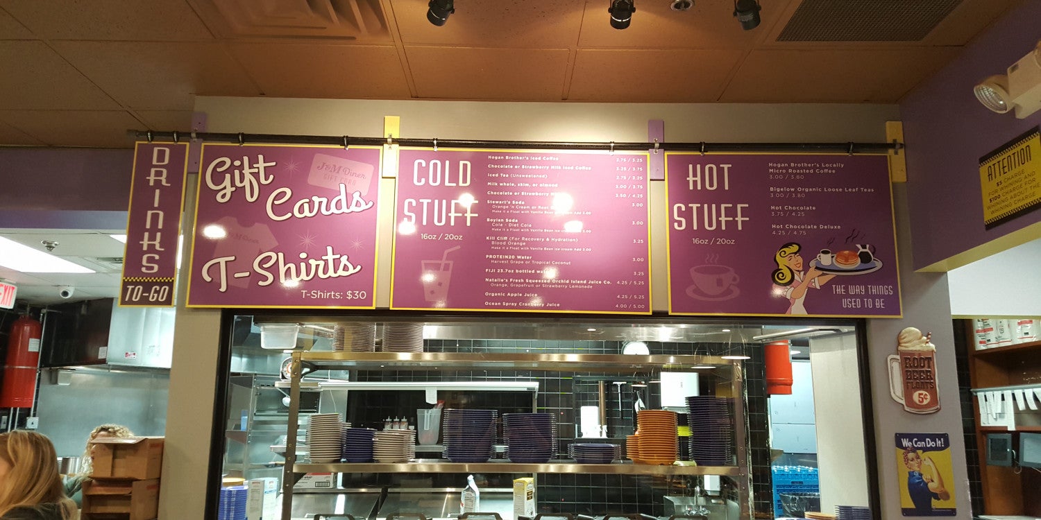 Menu Board Signs