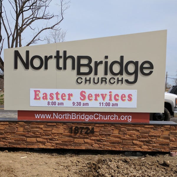 Northbridge Monument Sign in Antioch, IL