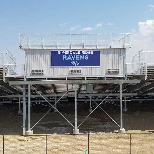 Signarama Brighton Large banner for Riverdale Ridge High School