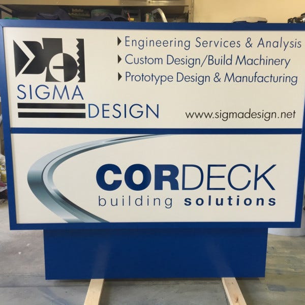 Monument Sign Cordeck  from 2016 in New York