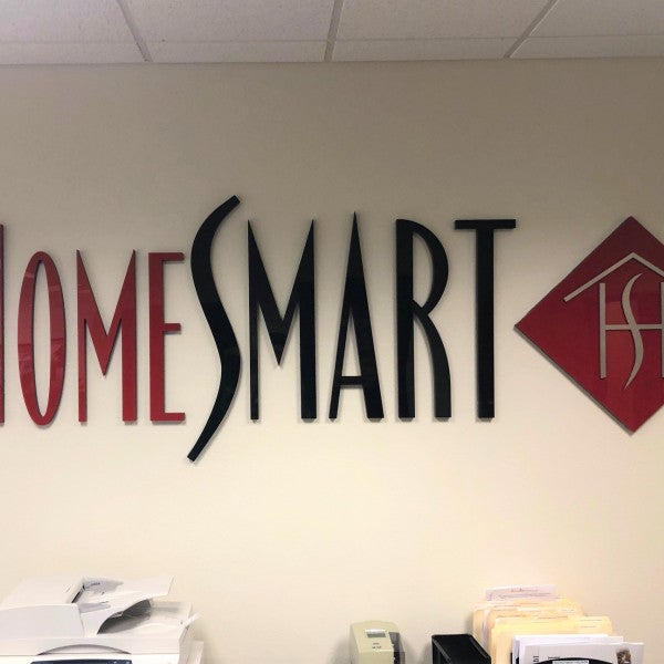 Dimensional Reception Area Sign
