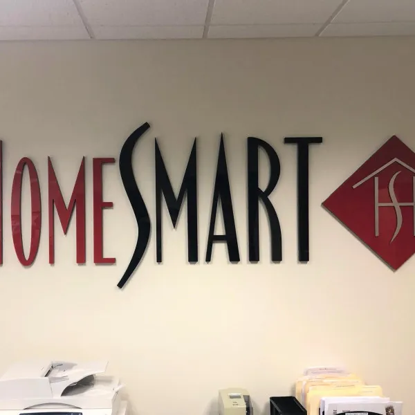Dimensional Reception Area Sign
