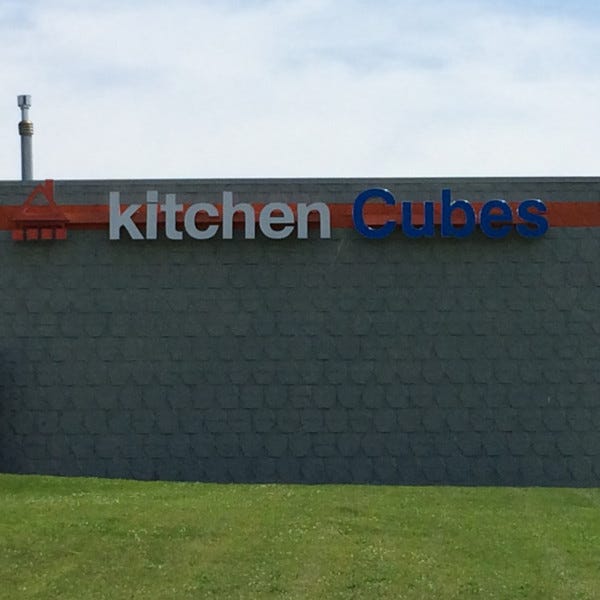 Kitchen Cube Channel Letters