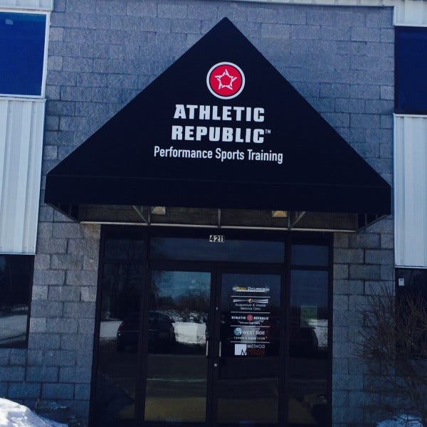 Awning Athletic Republic from 2014 in Kenosha, WI