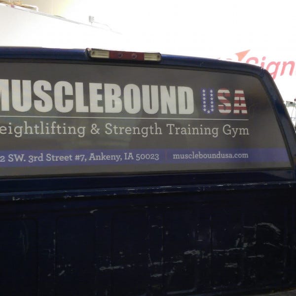 Muscle Bound USA Truck