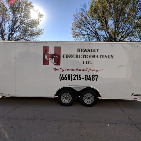 Hensley Concrete Trailer 