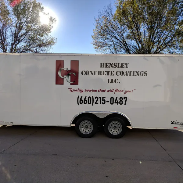Hensley Concrete Trailer
