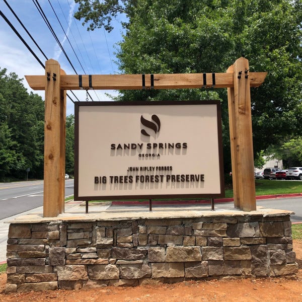 Monument Sign (Sandy Springs, GA)