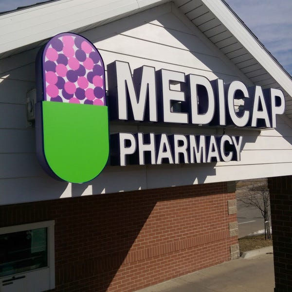 Medicap Phram Sign