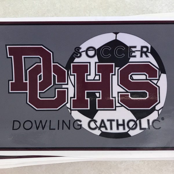 DHS Soccer Stickers