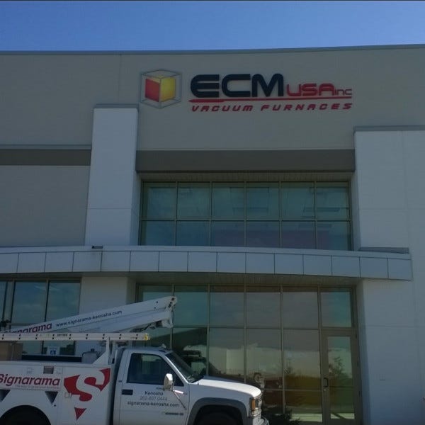 ECM Exterior Dimensional Letters