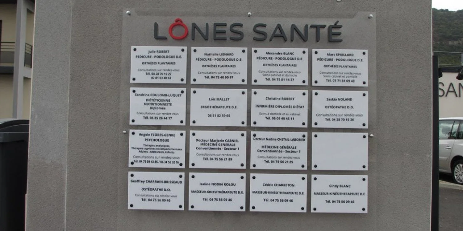 Signalétique d'extérieur