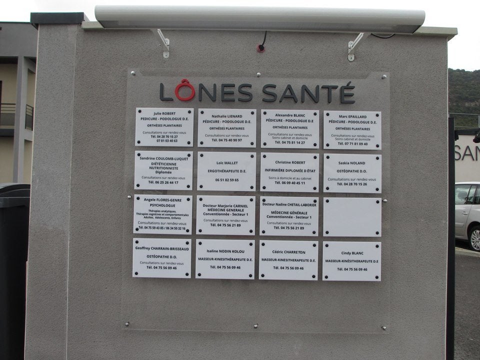 Signalétique d'extérieur